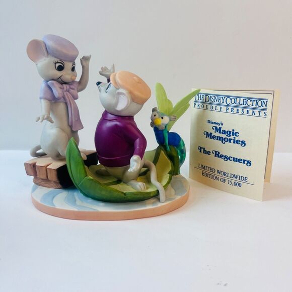 Disney Magic Memories THE RESCUERS Limited Edition Figurine WDW Artists 1985 - Picture 7 of 14